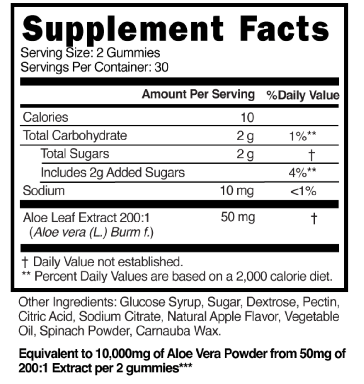 Aloe Immunity Boost Gummies image 2