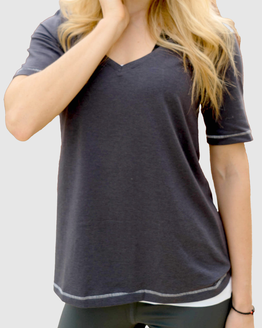 The Cleave-Neck Tee image 1