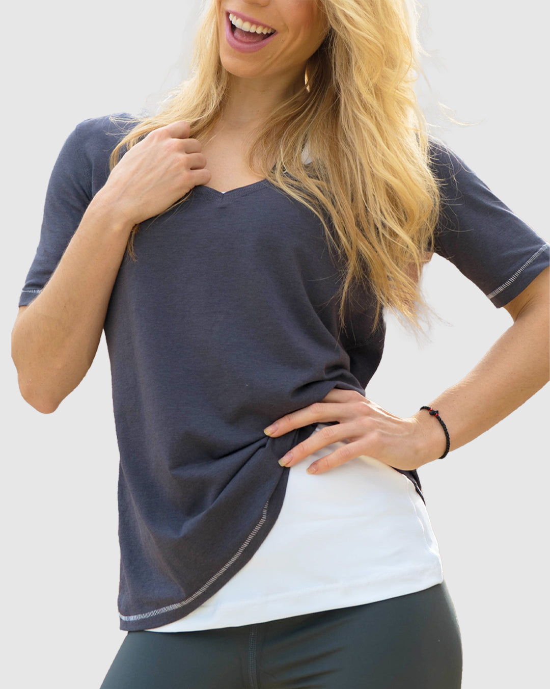The Cleave-Neck Tee image 2