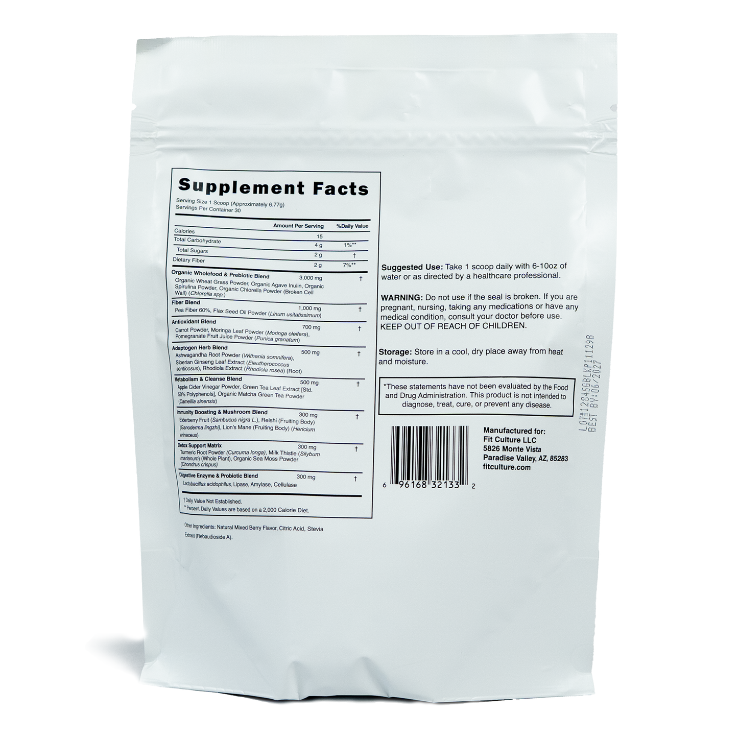 Fit Culture Super Power Recovery Blend