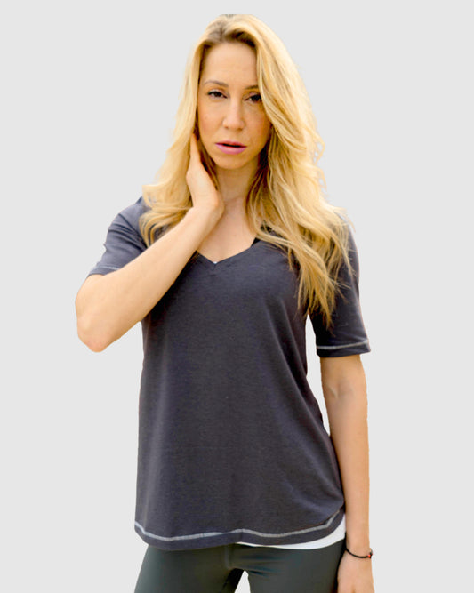 The Cleave-Neck Tee image 0